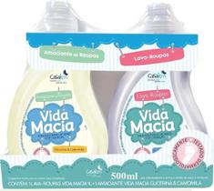 Vida Macia Lava Roupas E Amaciante Glicerina Camomila 500ml - Casa Km