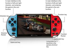 Videgame Console Portátil X7plus 8GB Retrô