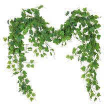 Videiras artificiais Ivy Garland RECUTMS, 2 peças, penduradas falsas de 180 cm Videiras artificiais Ivy Garland RECUTMS, 2 peças, penduradas falsas de 180 cm