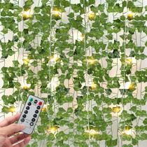 Videiras de hera artificial com luz de corda de 200 LED JACKYLED