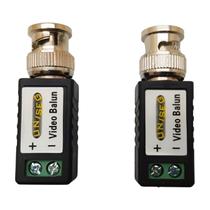 Video Balun Passivo para Cftv Conversor Utp Hd Ahd/tvi/cvi - o Par