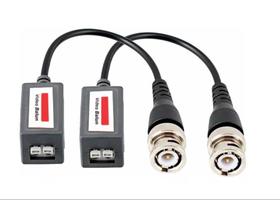 Video balun passivos hd cftv - kit 2 unidades