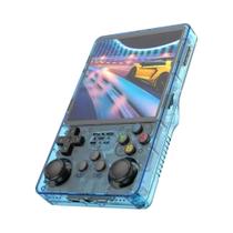 Vídeo Game console Portátil R36S 64GB Mais De 15.000 Jogos Azul