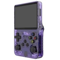 Video Game Portátil R36S 64Gb +15000 Jogos K5 X12 Roxo