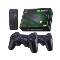 Vídeo Game Sem Fio Retro 4K Console Stick Box 2 Controles