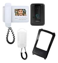 Vídeo Interfone Ivr 4, Protetor E Extensão Áudio Intelbras Vídeo Interfone Ivr 4, Protetor E Extensão Áudio Intelbras