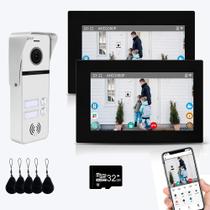 Vídeo porteiro ANJIELO SMART 7" Touch com 2 unidades WiFi Vídeo porteiro ANJIELO SMART 7" Touch com 2 unidades WiFi
