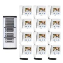 Vídeo Porteiro Eletrônico Hdl 12 Pontos Coletivo Completo Nf