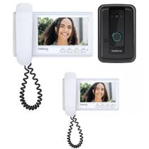 Video Porteiro Interfone Bivolt Campainha Intelbras 2 Telas Modulo Interno Bivolt