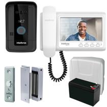 Video Porteiro Interfone Campainha Intelbras Tela 7 Polegadas Com Tags de Acesso e Fechadura Eletroima Video Porteiro Interfone Campainha Intelbras Tela 7 Polegadas Com Tags de Acesso e Fechadura Eletroima