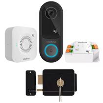 Video Porteiro Smart Inteligente Sem Fio Wireless Interfone Wi Fi Intelbras IVW 3000+ e Fechadura Fx 500 Video Porteiro Smart Inteligente Sem Fio Wireless Interfone Wi Fi Intelbras IVW 3000+ e Fechadura Fx 500