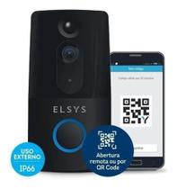 Video Porteiro Wi-fi Externo Com Qr Code Vpw1 Elsys