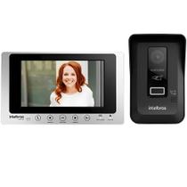 Video Porteiro Wifi Allo Wt7 Lite Via Aplicativo Intelbras Preto Prata