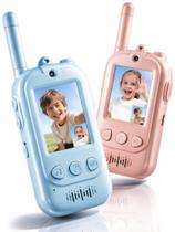 Vídeo: Walkie Talkies Minifly Voice Changer para crianças de 3 a 12 anos