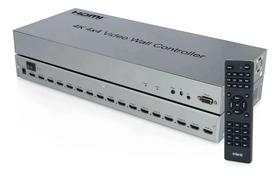 Vídeo Wall Controlador 4x4 Até 16 Telas, 4k C/NFe