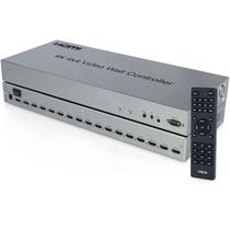 Vídeo Wall Controlador 4X4 até 16 Telas, Resolução 4K