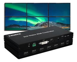 Vídeo Wall Hdmi 2x3 Hdmi 1080p 6 Telas Saida Optica Dvi