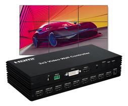 Vídeo Wall Hdmi 3x3 Hdmi 1080p 9 Telas Saida Optica Dvi