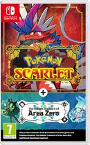 Videogame Nintendo Pokémon Scarlet +The Hidden Treasue of Area Zero DLC Videogame Nintendo Pokémon Scarlet +The Hidden Treasue of Area Zero DLC