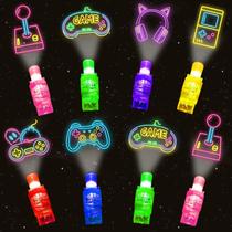 Videogame Party Favors LED Finger Lights, 24 unidades para crianças Videogame Party Favors LED Finger Lights, 24 unidades para crianças