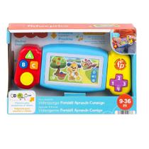 Videogame Portátil Aprenda Comigo - Fisher Price - Fisher-Price Videogame Portátil Aprenda Comigo - Fisher Price - Fisher-Price