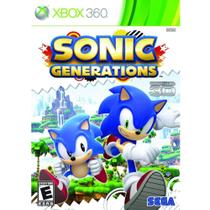 Videogame SEGA Sonic Generations Xbox 360 Platinum Hits