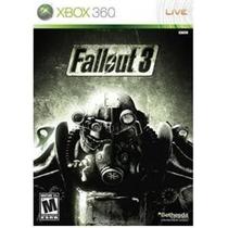 Videogame Xbox Fallout 3 X360 Novo RPG Videogame Xbox Fallout 3 X360 Novo RPG