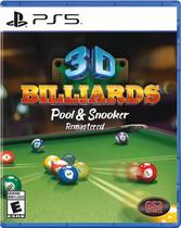 Videojogo 3D de Bilhar, Pool e Snooker para PS5
