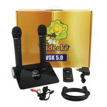 VIDEOKÊ VSK 5.0 COM 11.999 MÚSICAS MAIS 2 MICROFONES SEM FIO PROFISSIONAL MOD 2025 Karaoke 11999 VIDEOKÊ VSK 5.0 COM 11.999 MÚSICAS MAIS 2 MICROFONES SEM FIO PROFISSIONAL MOD 2025 Karaoke 11999