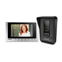 Videoporteiro Intelbras Allo wT7 Lite, Display de 7 com Botões Touch, Wifi, Preto e Prata - 4520058