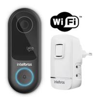 Videoporteiro Wifi Allo IVW 3000 E Campainha Cib 100 Intelbras
