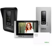 Vídeoporteiro Wifi Allo Wt7 Tela Touch Screen Intelbras Acesso Via Aplicativo Wireless Video Porteiro Intelbras