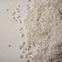 Vidrilho Indiano PremiumBranco Perolado 2MM100 Gramas Vidrilho Indiano PremiumBranco Perolado 2MM100 Gramas