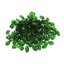 Vidrio para Fuego Stanbroil 10 lb 1,27 cm Polígono Verde Esmeralda