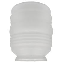 Vidro Balizador para Poste de Jardim Fechado boca 08 Fosco