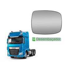 Vidro c Base Espelho Auxiliar p DAF CF/XF Convexo c Desemb