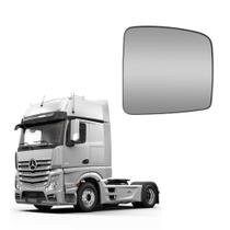 Vidro c Base Retrovisor Auxiliar p MB Actros Lado Esquerdo