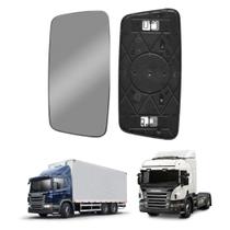 Vidro c Base Retrovisor p SC S5 P250/P270/P310/P340 Convexo