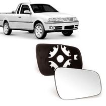 Vidro Com Base Retrovisor Saveiro GIII G3 Lado Direito