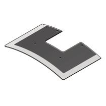 Vidro Curvo Para Coifa De Parede 70Cm Vidro Curvo Para Coifa De Parede 70Cm