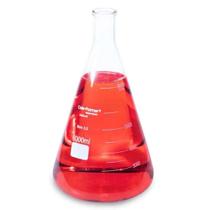 Vidro de laboratório Erlenmeyer Flask Cole-Parmer 6000mL