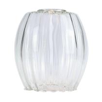 Vidro De Reposição Taschibra Pendente Lustre Badih P Canelado Transparente Vidro De Reposição Taschibra Pendente Lustre Badih P Canelado Transparente