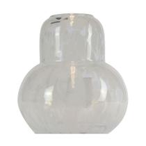 Vidro De Reposição Taschibra Pendente Lustre Verona Transparente Leitoso Vidro De Reposição Taschibra Pendente Lustre Verona Transparente Leitoso