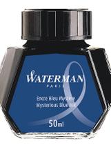 Vidro de tinta para Tinteiro Waterman Mysterious Blue - 50ml