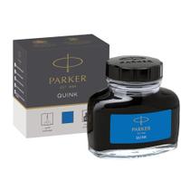 Vidro de Tinta Parker 57ml Quink Azul Lavável Vidro de Tinta Parker 57ml Quink Azul Lavável
