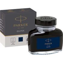 Vidro de Tinta Quink Azul Negro 57ml Para Caneta Tinteiro Parker 1950378