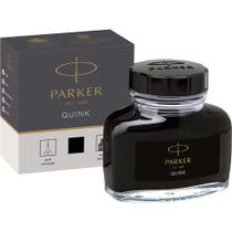 Vidro de Tinta Quink Preto 57ml Para Caneta Tinteiro Parker 1950375