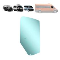 Vidro ducato 18/ boxer / jumper porta dianteira ld (curvo) (c/ furos) ( 56,5 x 83 cm)