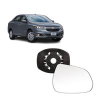 Vidro e Base Retrovisor Cobalt 2012 Até 2018 Lado Direito