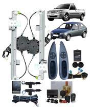 Vidro Elet. Courier Fiesta Street 2p Modelo original + Trava + Alarme Canivete Comum Vidro Elet. Courier Fiesta Street 2p Modelo original + Trava + Alarme Canivete Comum